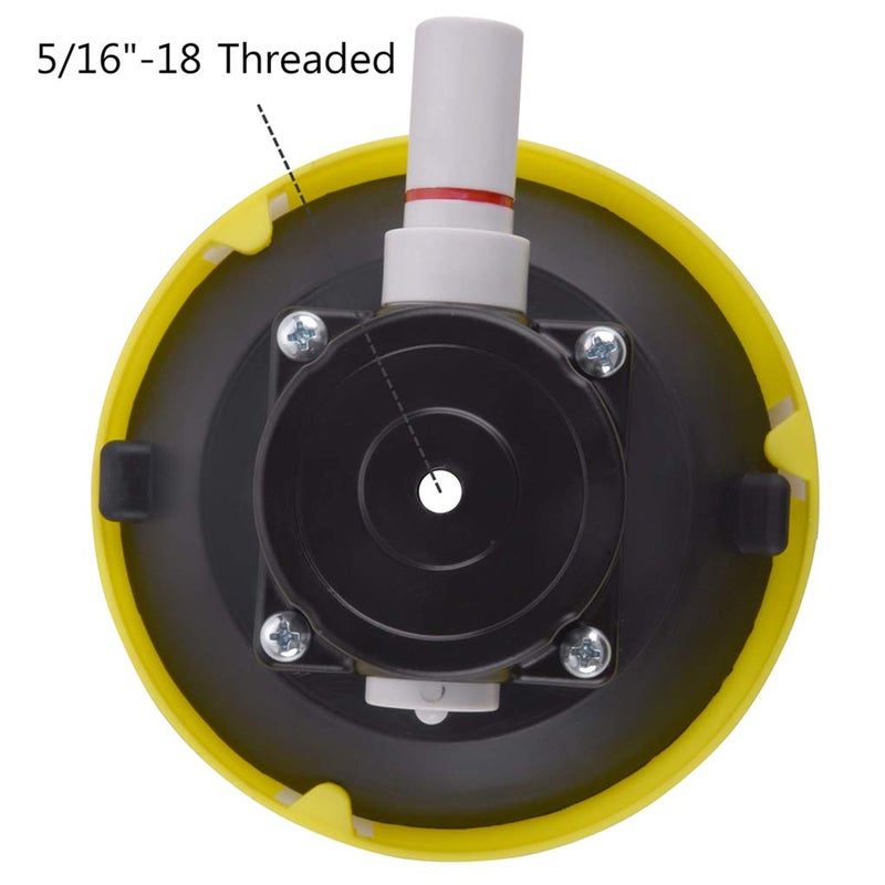 IMT 4.5" Vacuum Suction Cup Mounting Base with 1/4"-20 Female Thread, Air Pump Car Camera Suction Holder, Glass Sucker/Car Sucker for Camera - Image 4